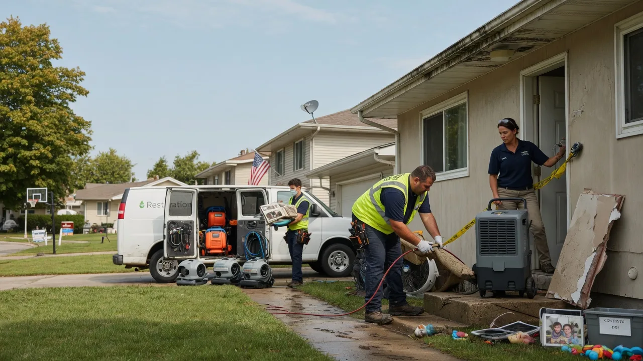 Water Damage Restoration in Carbondale, PA near me